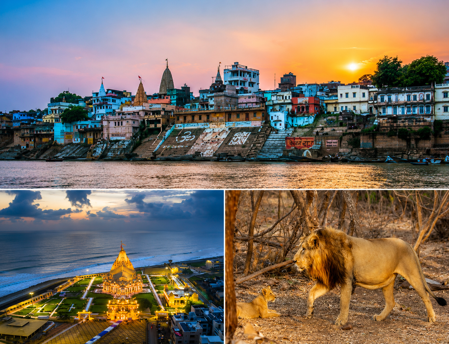 5 Days Dwarka – Somnath – Sasan Gir Tour